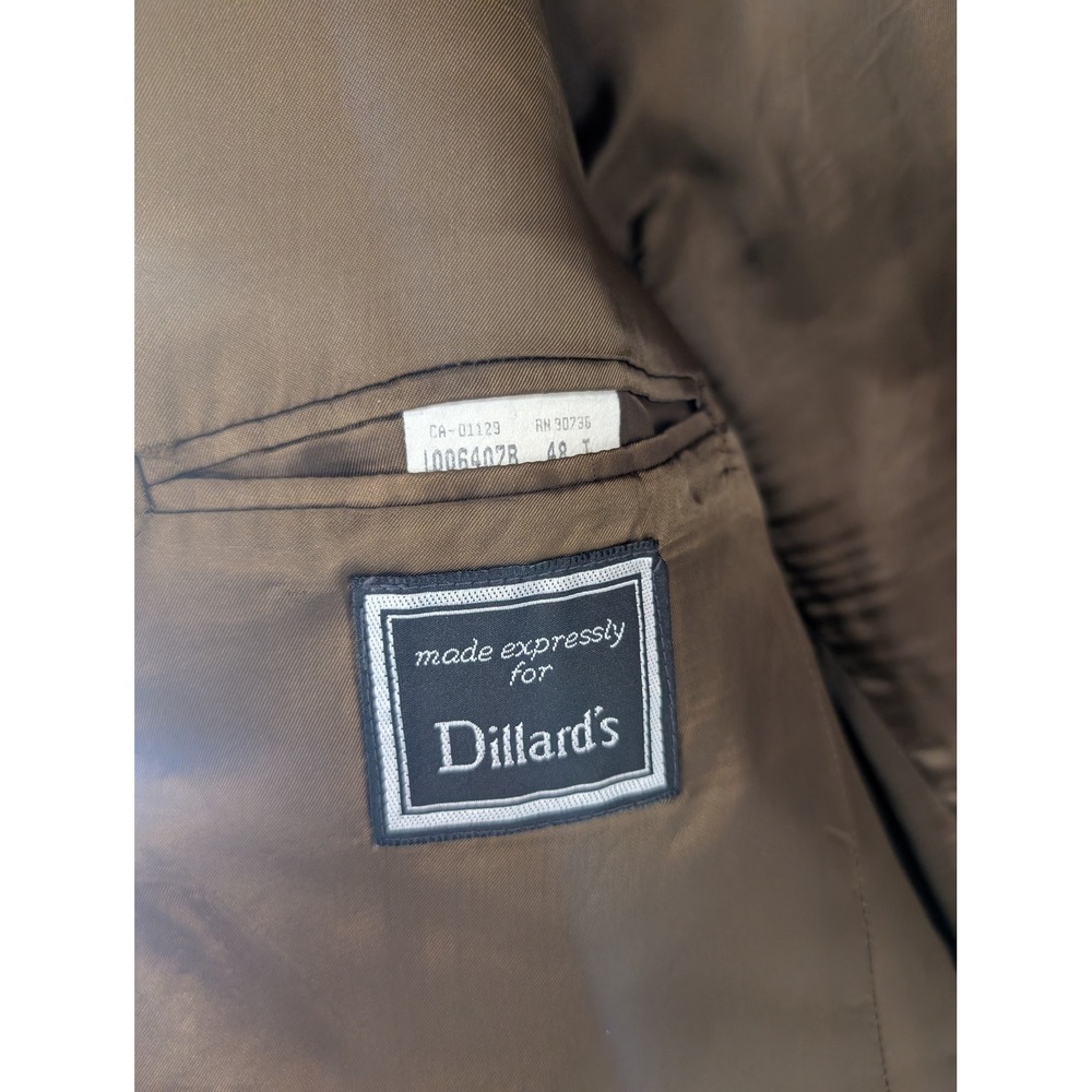 Ralph Lauren Dillard's‎ Wool Blazer Men's Sport Coat Size 48 Tall - Picture 6 of 9